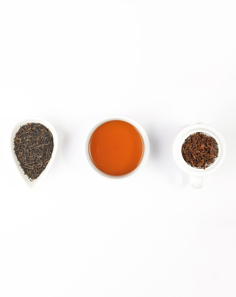 Authentic Assam Loose leaf Tea-brew-residue-Shantipur